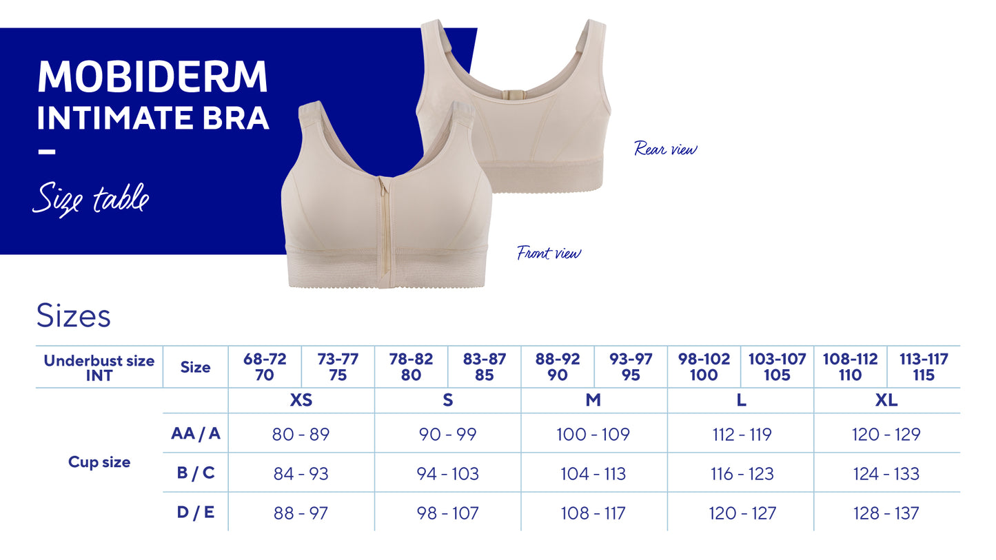 Mobiderm® Intimate bra