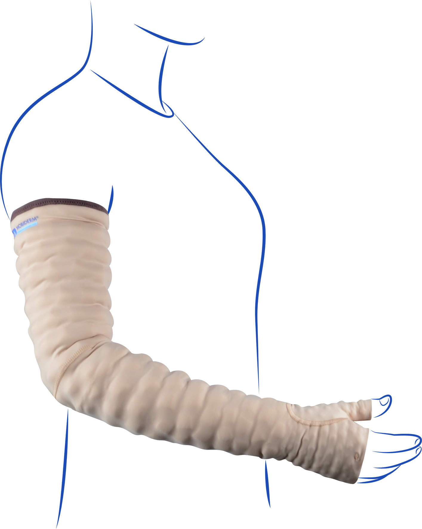 M2M Mobiderm® Sleeve with Mitten and Thumb